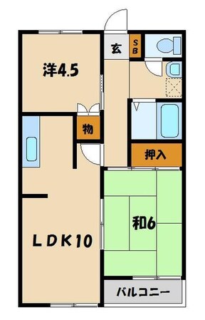 メゾン　サニーベールの物件間取画像